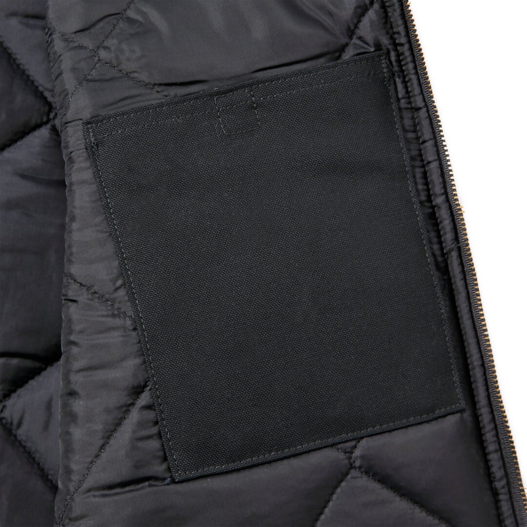 Carhartt Relaxed Fit Firm Duck Insulated Rib Collar Chaleco negro 3XL Figura 3