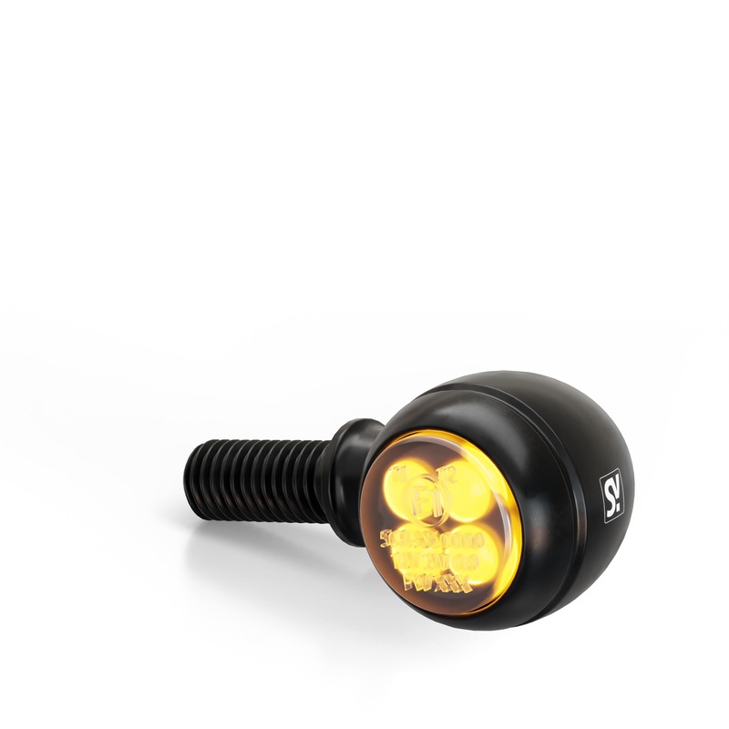 HIGHSIDER smart Circula-S Bakljus/Indikator Svart/Rök 3i1, E-godkänd (Par) Figur 4