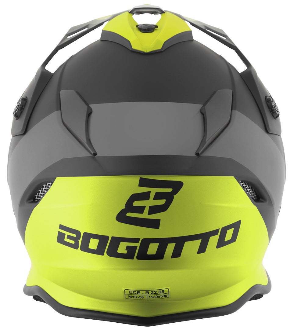 Bogotto V331 Pro Tour Casco Enduro giallo S Figura 11