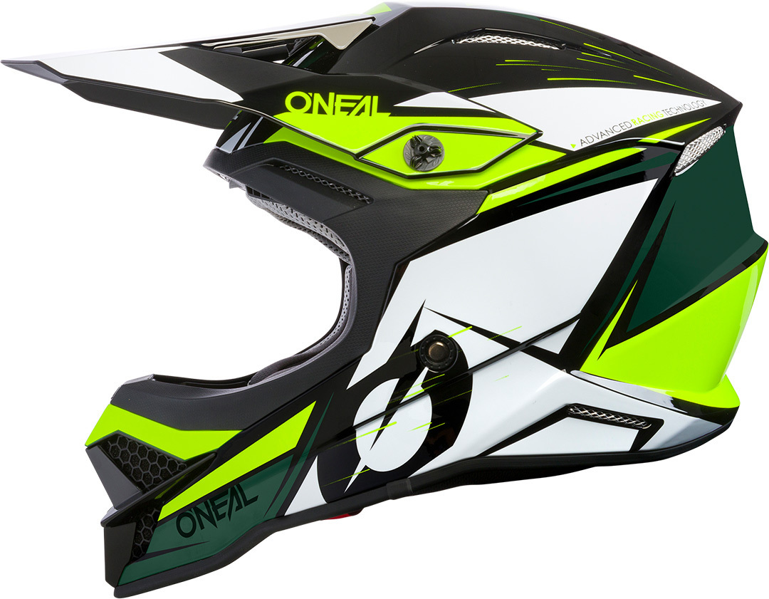 Oneal 3Series Stardust Casque de motocross noir/jaune/blanc M (57/58) Figure 5
