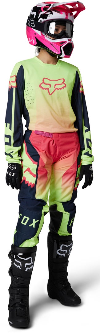 FOX 180 Leed Dames Motorcross Jersey roze L Figuur 4