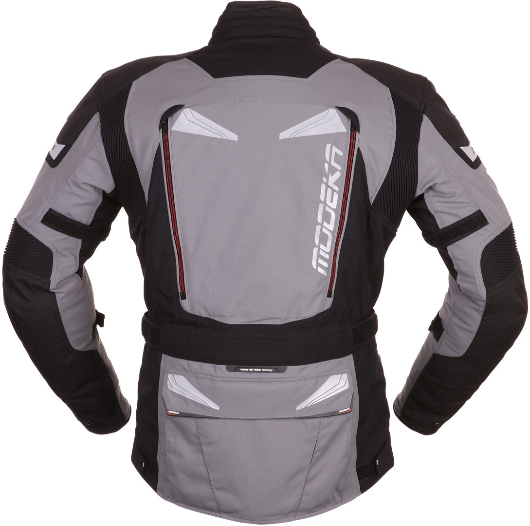 Modeka Panamericana Motorcycle Textile Jacket grey/black Short L Figure 2