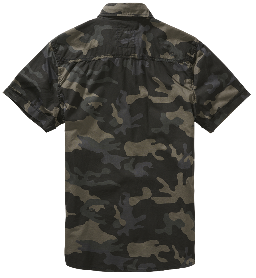 Brandit Roadstar Kurzarmhemd dunkles camouflage 6XL Abbildung 2