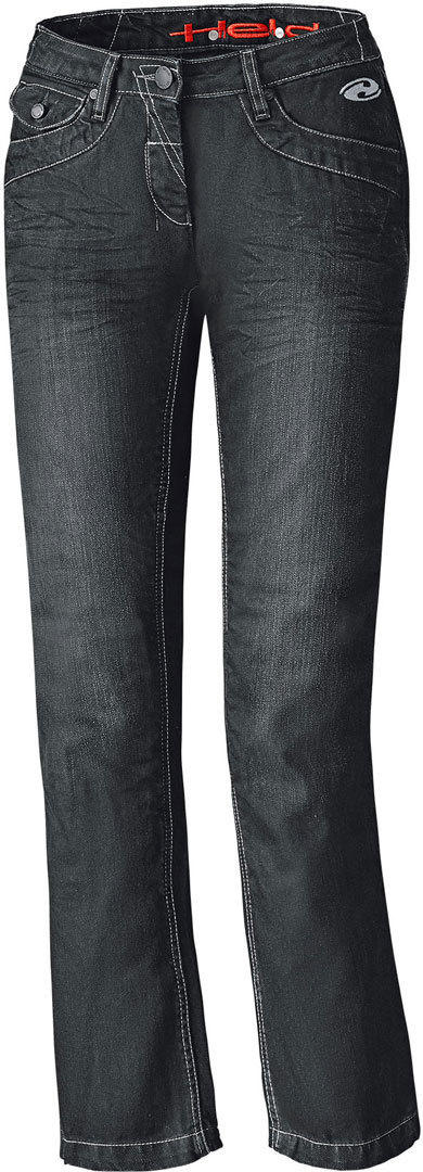 Held Crane Denim Dame Motorcykel Jeans Sort 27 Figur 1