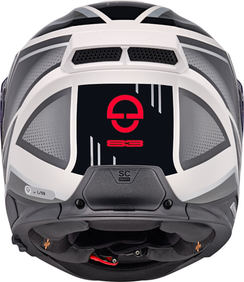 Schuberth S3 Storm 冑 銀色/黑色/白色 L（58/59） 圖4