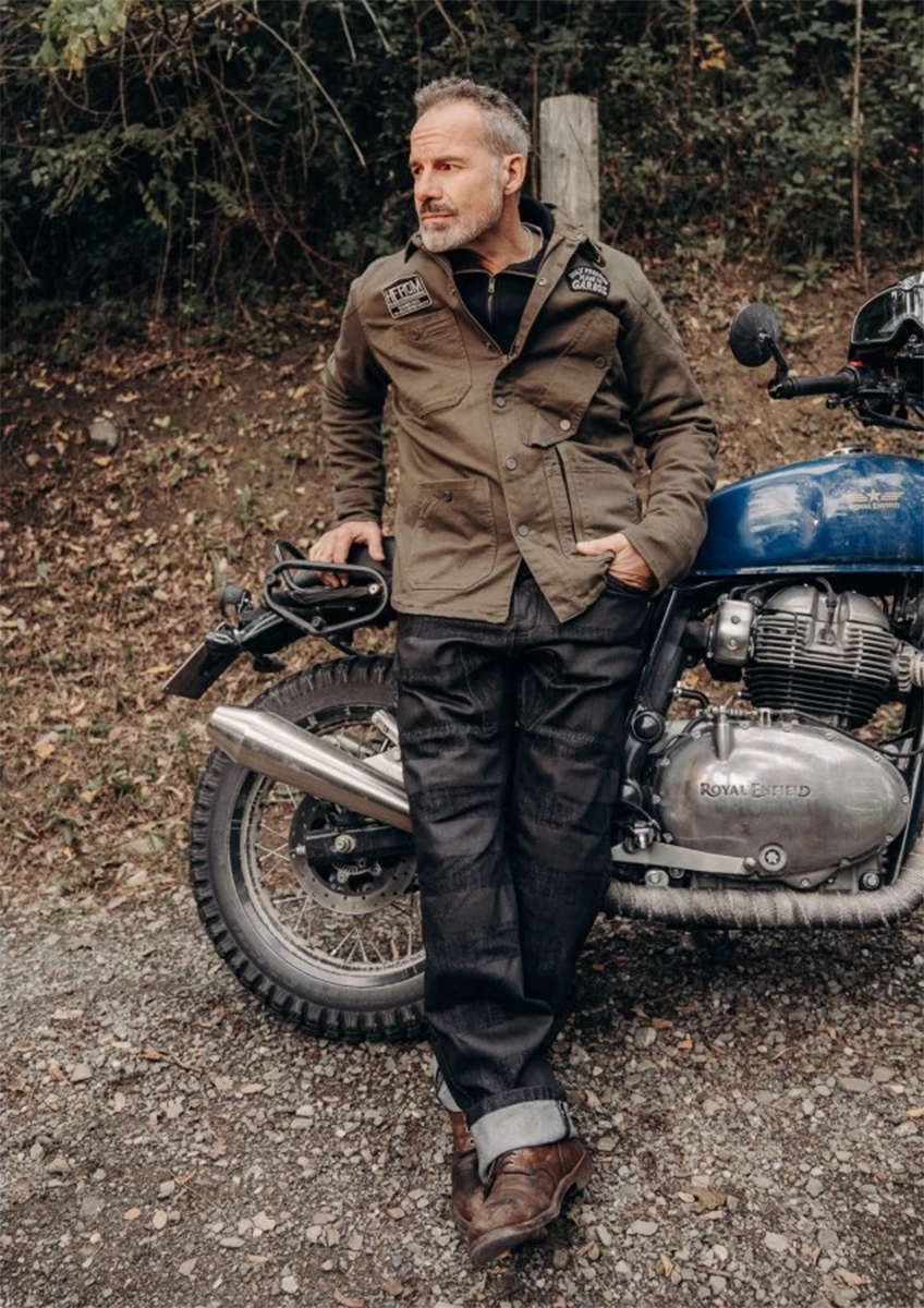 HolyFreedom Knuckle 오토바이 청바지 블랙/블랙 32/33 그림 6