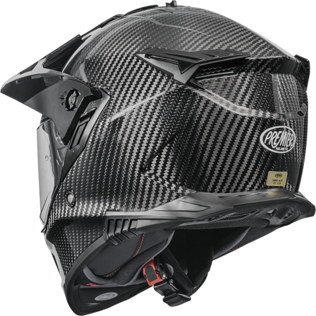 Premier Discovery Carbon Capacete de Enduro M (57/58) Figura 5