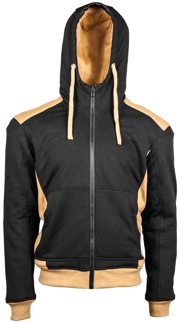 GMS Grizzly Motorcycle Hoodie black/brown 5XL Figure 2