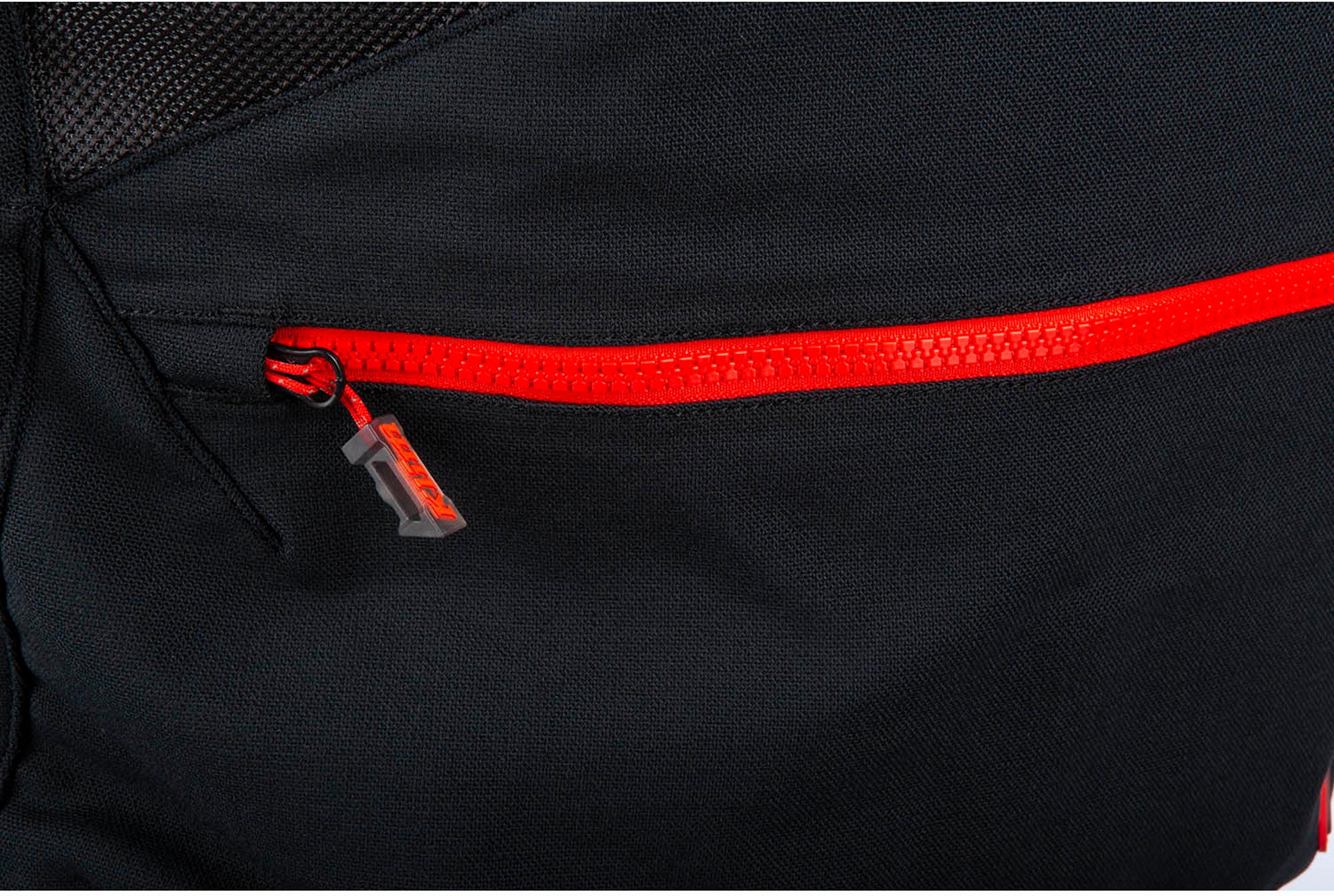 Klim Baja Mesh Motorcycle Textile Jacket black/red M Figure 11