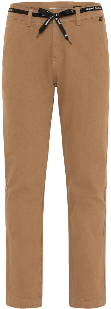 Riding Culture Chino Pantaloni textile pentru motociclete bej 29/34 Figura 1