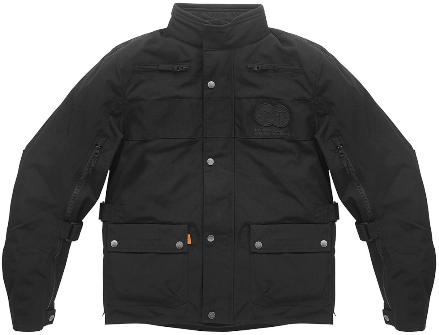 Fuel Rally 2 waterproof Motorcycle Textile Jacket black M Figure 1