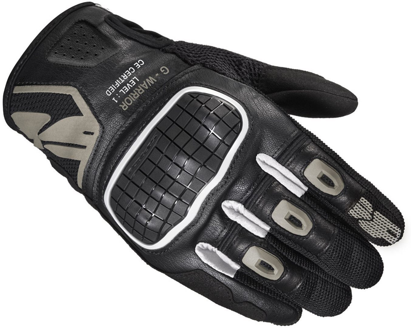 Spidi G-Warrior Motorcykel handsker Sort/sand L Figur 1