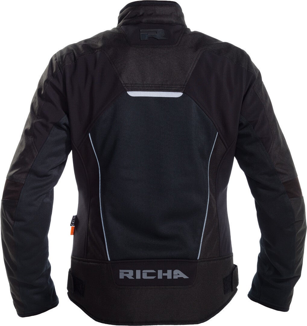 Richa Airstream-X imperméable à l’eau dames moto textile veste noir XXL Figure 2