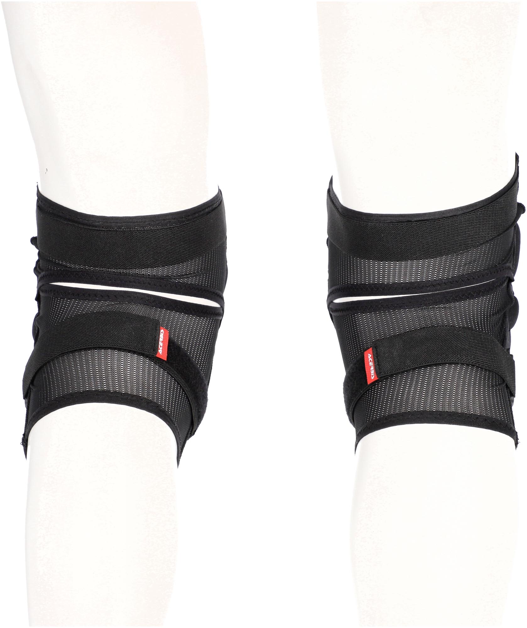 Acerbis Soft Logo Protecți de genunchi pentru tineret roșu Figura 5