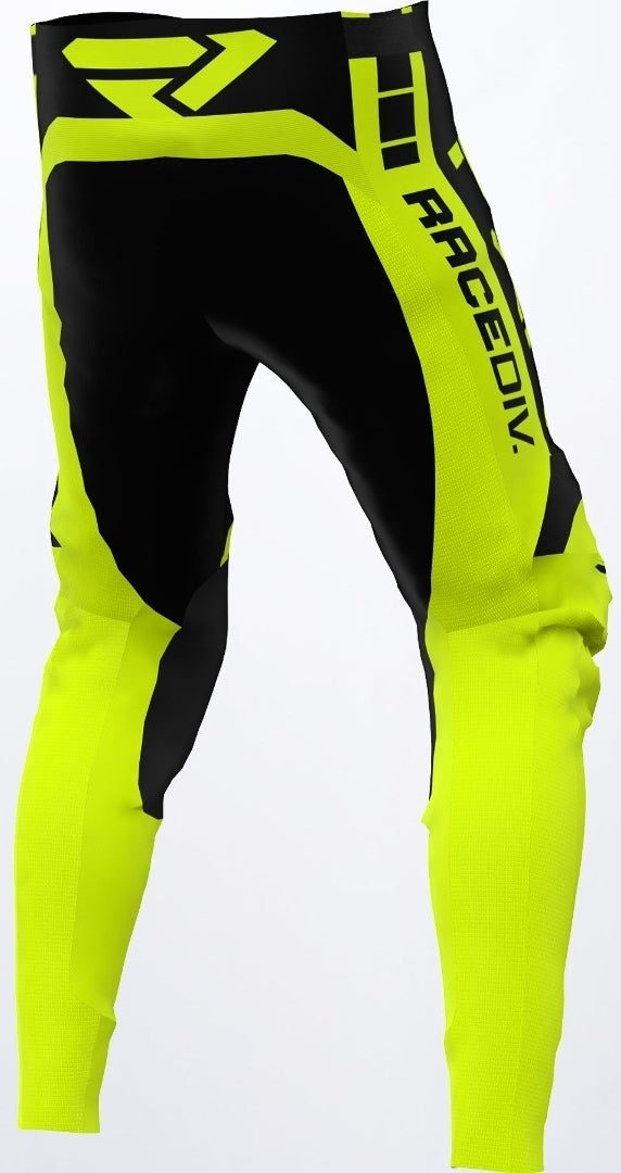 FXR Off-Road RaceDiv Motocross bukser sort/gul 34 Figur 2