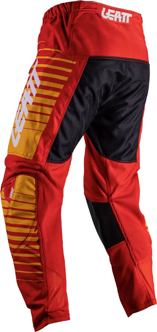 Leatt 3.5 Ride Kit Stripes 2025 Conjunto de camisa e calça de motocross vermelho M Figura 5