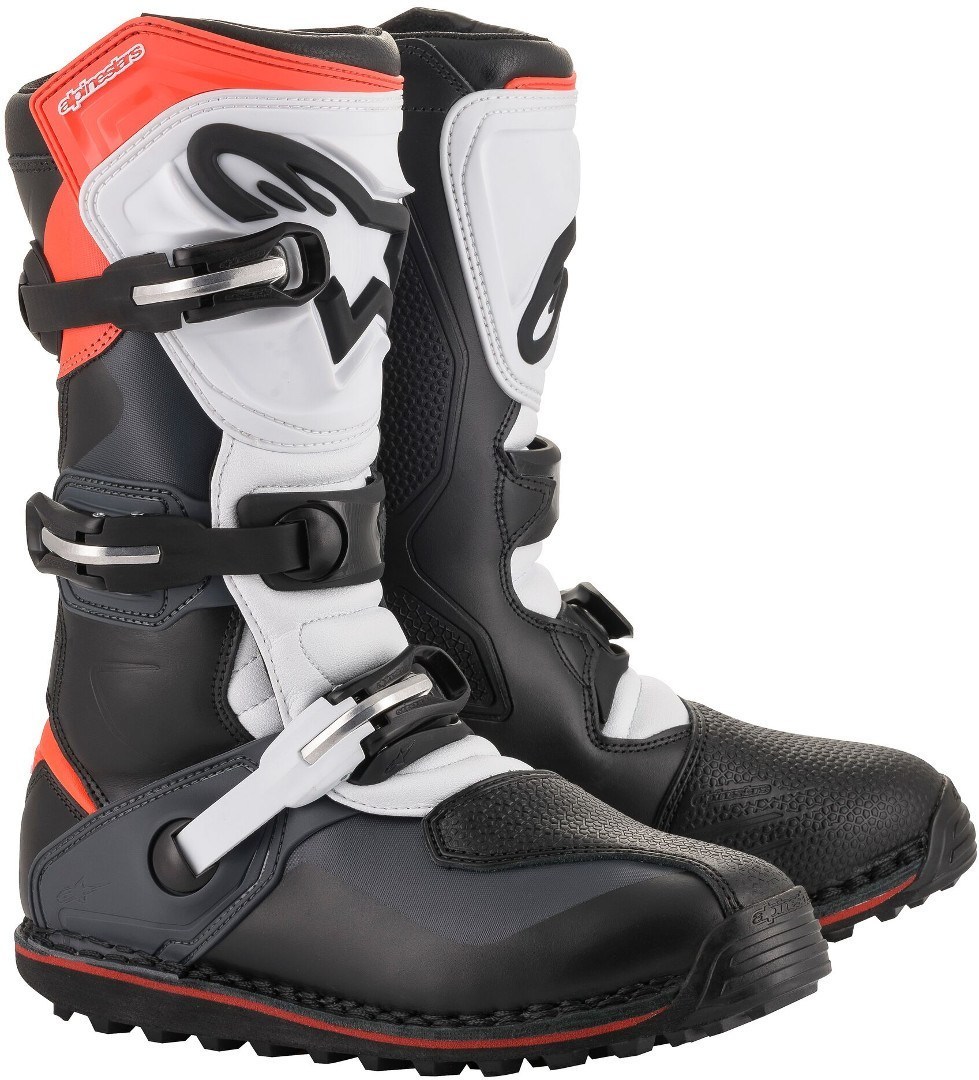 Alpinestars Tech-T Motorcycle Boots black/white/red 7 (40,5) Figure 1