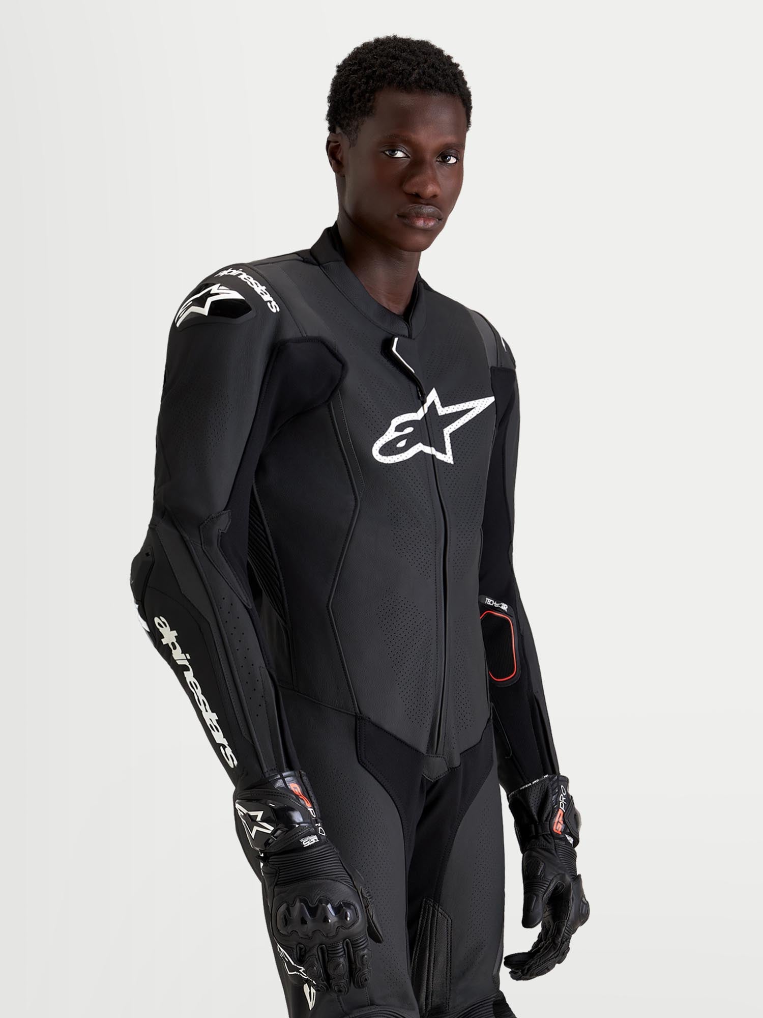 Alpinestars Missile V3 1-Piece Motorcycle Leather Suit black 54 Figure 3
