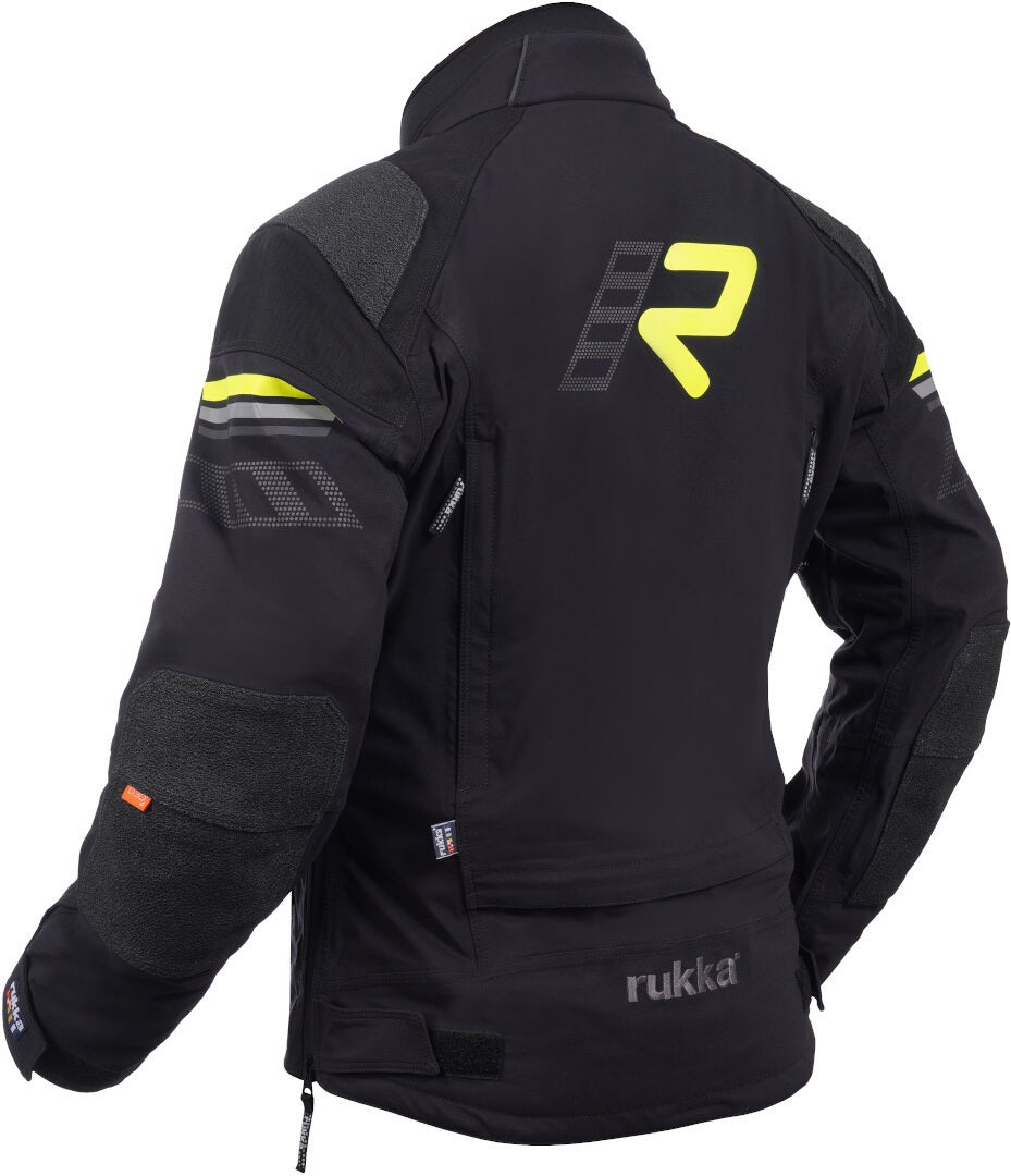Rukka Armatou-R Moto textilní bunda černá/žlutá 56 Obrázek 2