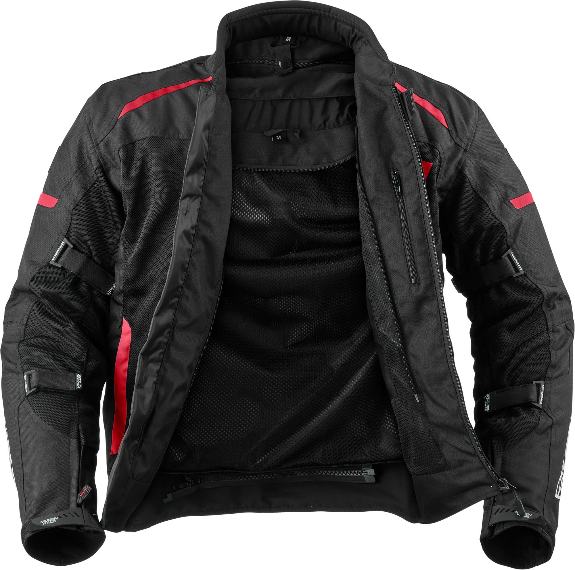 Side view of MUGENRACE Fuggire-A Motorcycle Textile Jacket