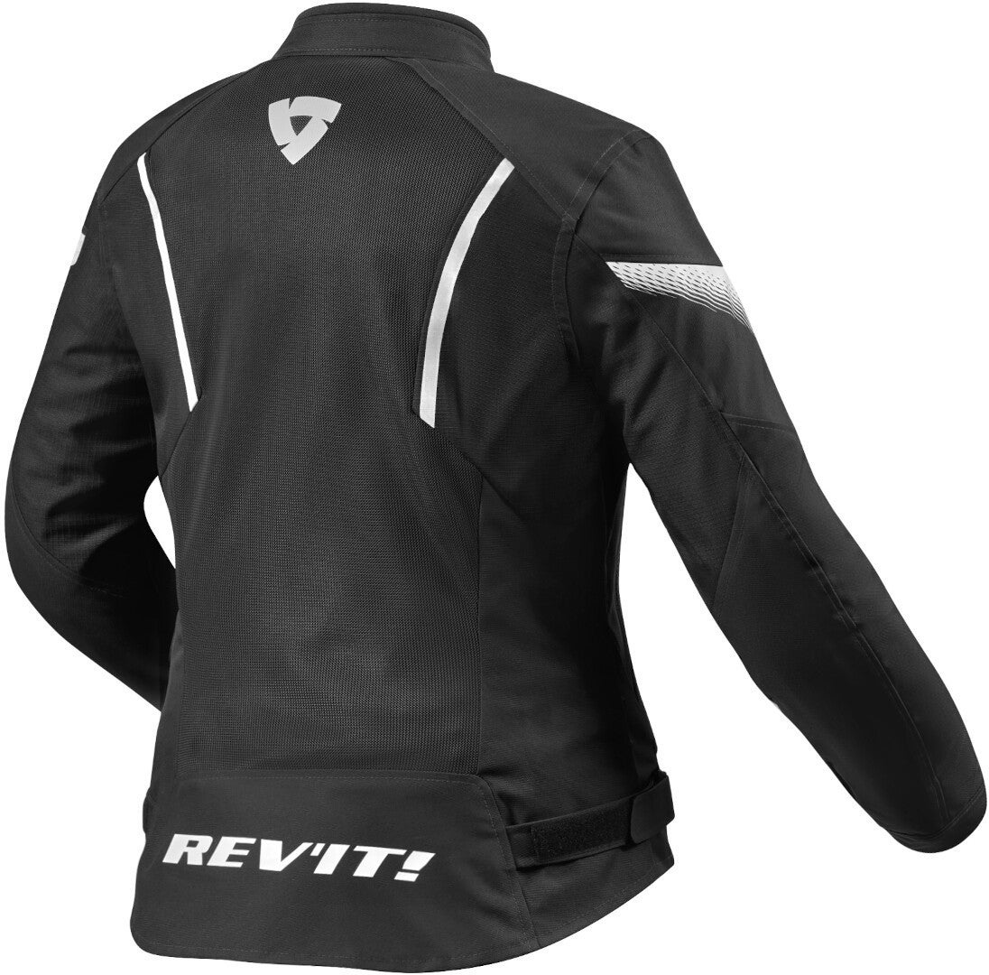 Revit Control Air H2O imperméable à l’eau dames moto textile veste Noir/Blanc 42 Figure 2