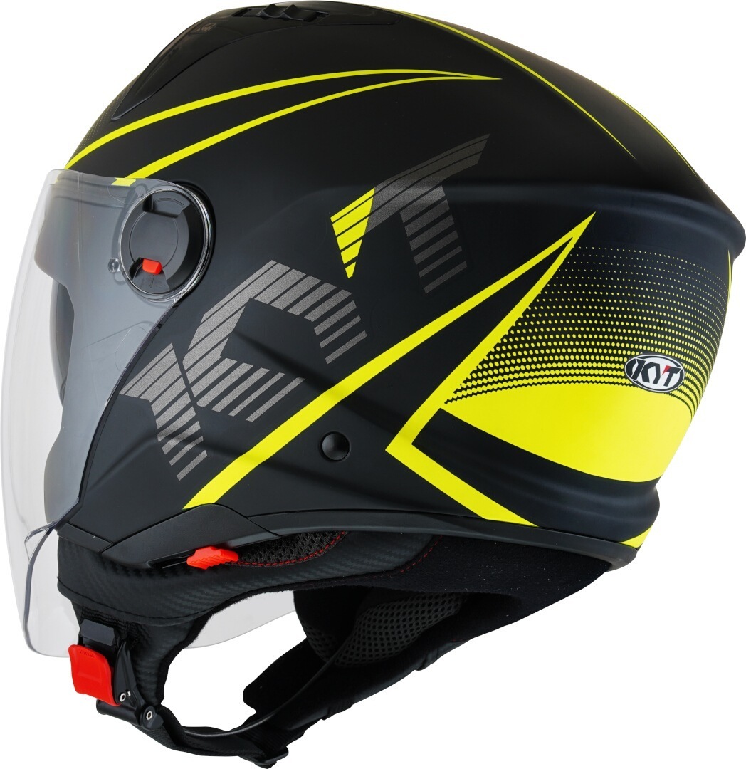KYT D-City Colorful Cască cu reacție galben L (59/60) Figura 3