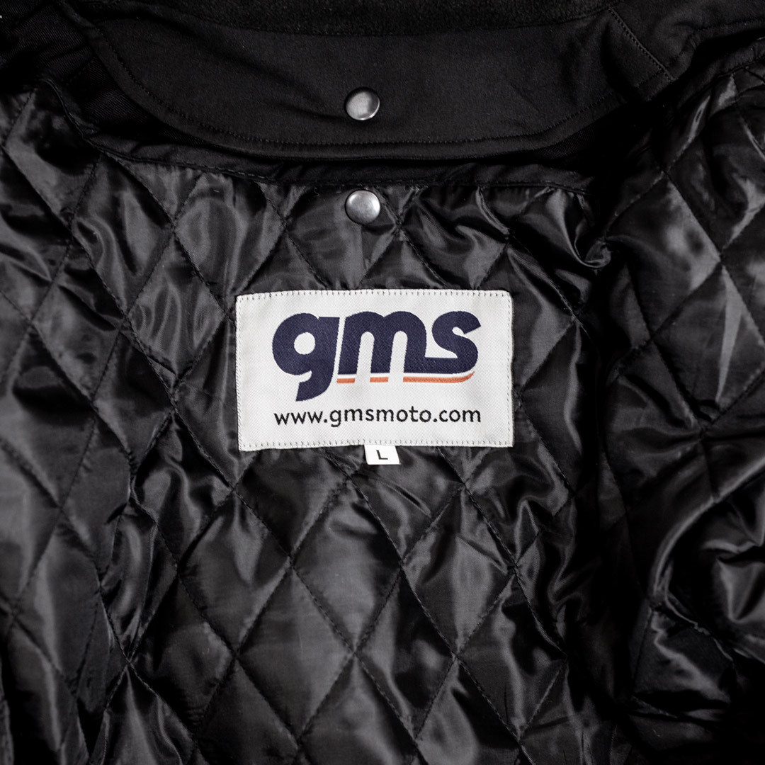 Side view of GMS Franck waterproof Motorcycle Textile Jacket