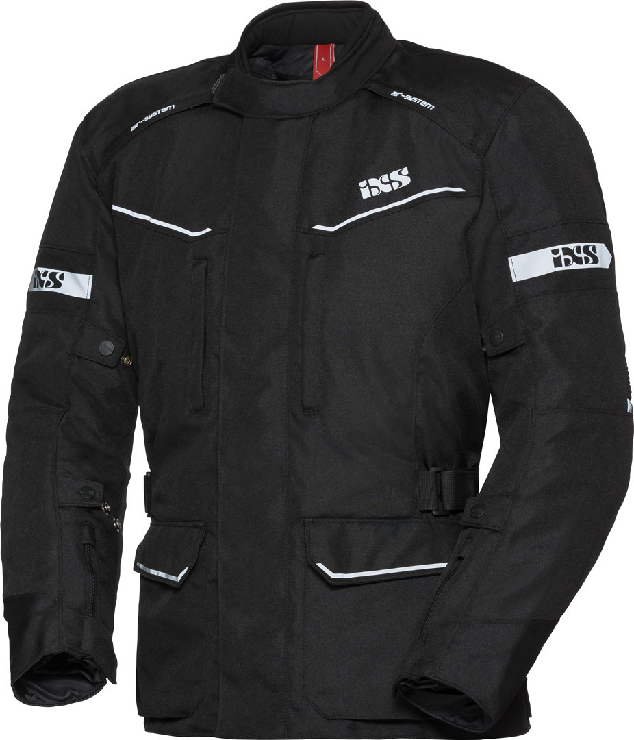 IXS Tour Evans-ST Motorcycle Textile Jacket black XXL Figure 1