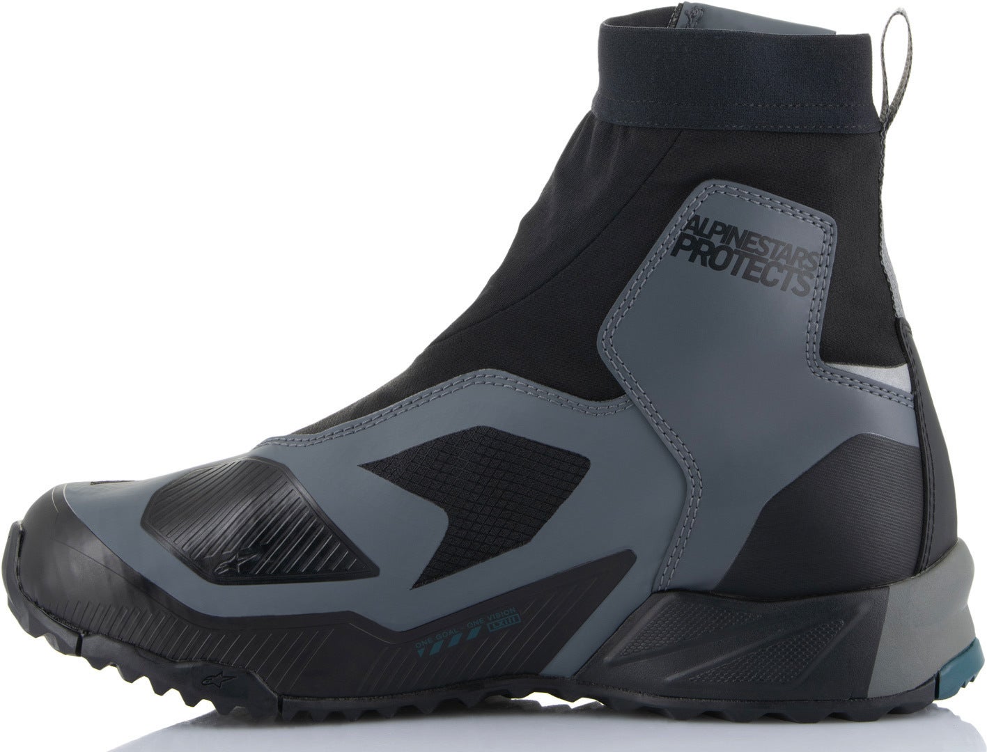 Alpinestars CR-8 Gore-Tex vandtætte motorcykelsko sort/grå/blå 6,5 Figur 6