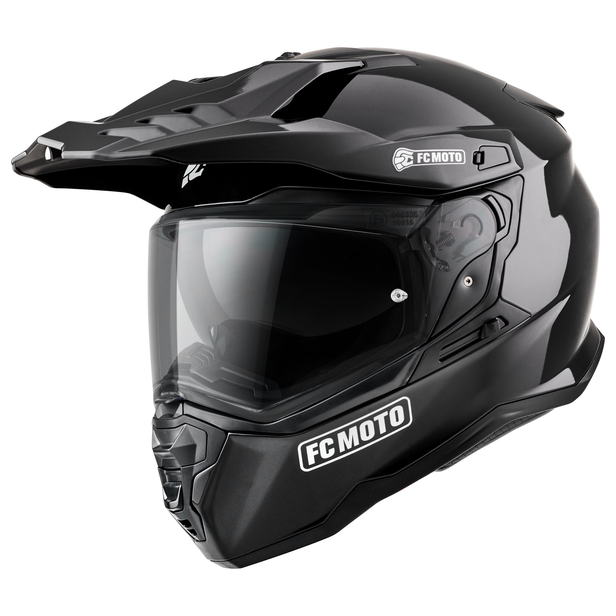 FC-Moto XP-22S Cască Enduro negru XS (53/54) Figura 1