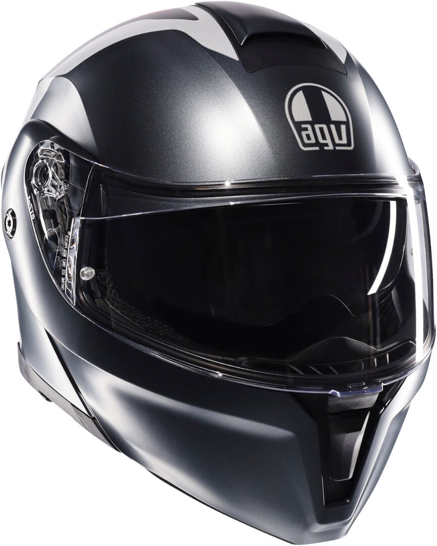 AGV Streetmodular Resia 2.0 Klapphelm grau matt/rot S (55/56) Abbildung 1