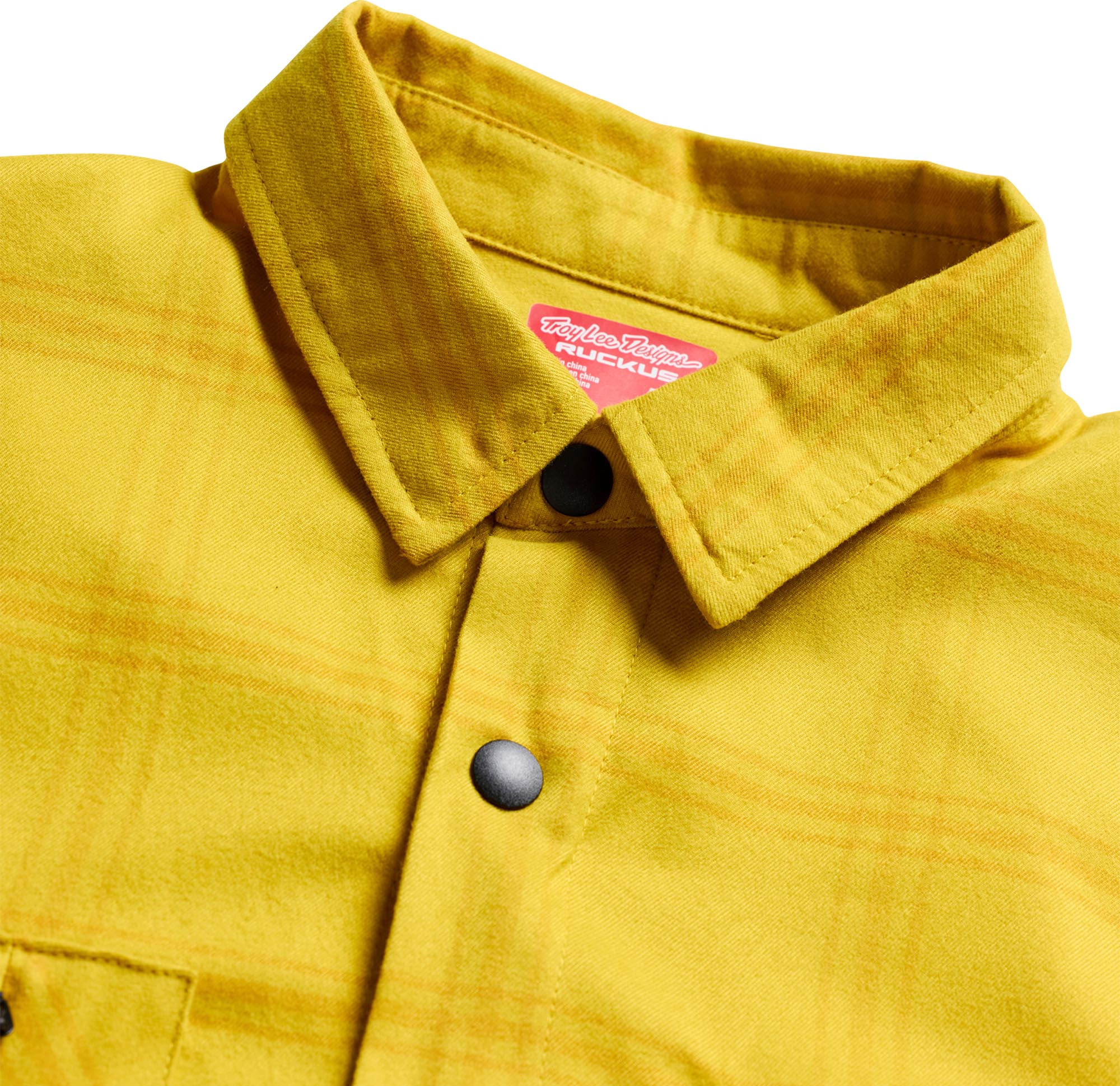 Troy Lee Designs Ruckus Ride Flannel Bicycle Shirt yellow L Figure 9