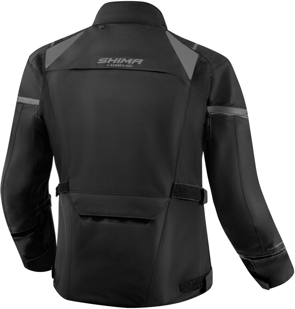 SHIMA Runner wasserdichte Motorrad Textiljacke schwarz L Abbildung 2