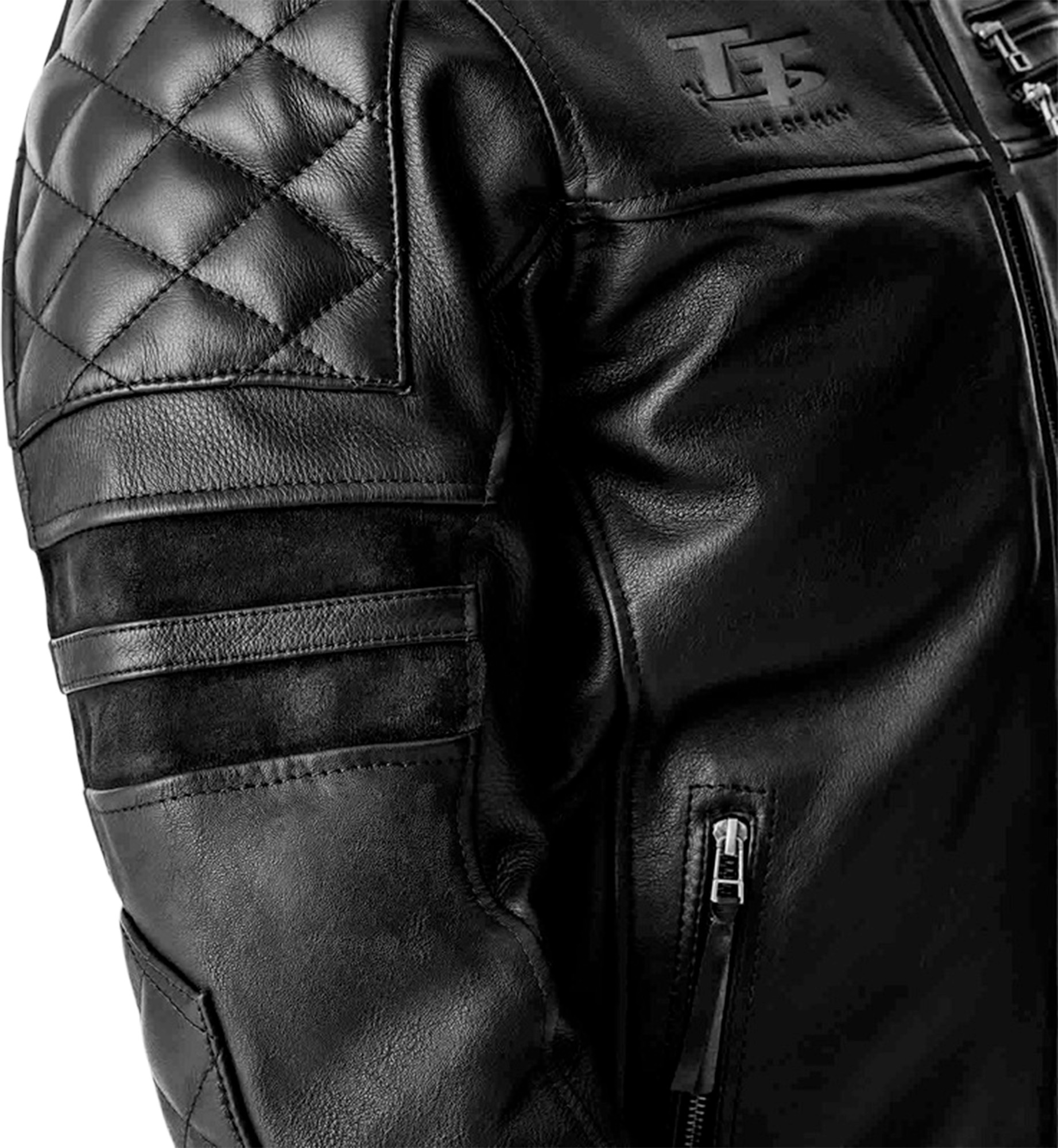RST Hillberry D3O Veste en cuir moto noir 58 Figure 8