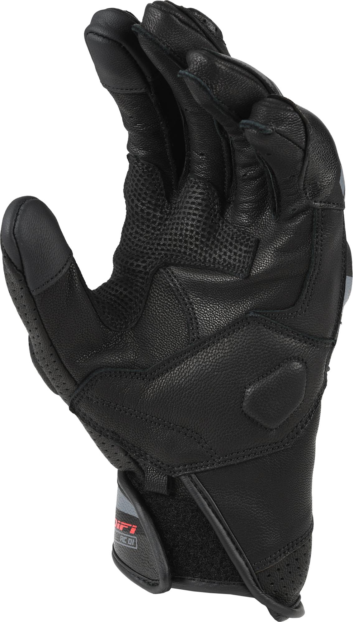 DIFI Nitro Motorcycle Gloves black/grey/red M Figure 2