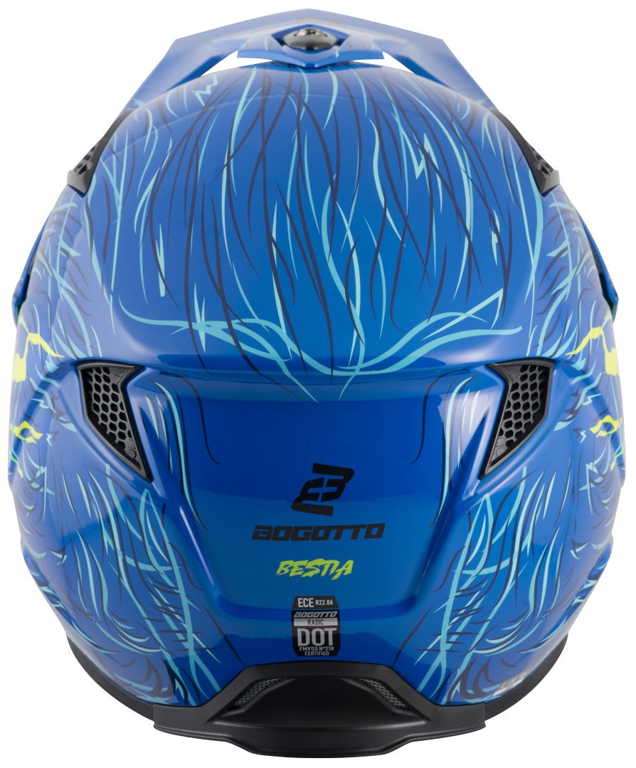 Side view of Bogotto Radic Bestia 22.06 Helmet
