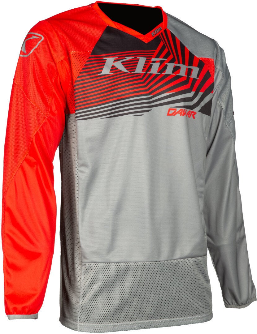 Klim Dakar 2023 Motocross Jersey grau/rot L Abbildung 3