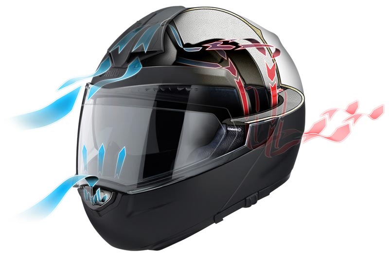 Schuberth C3 Pro Silver Přilba S (54/55) Obrázek 5