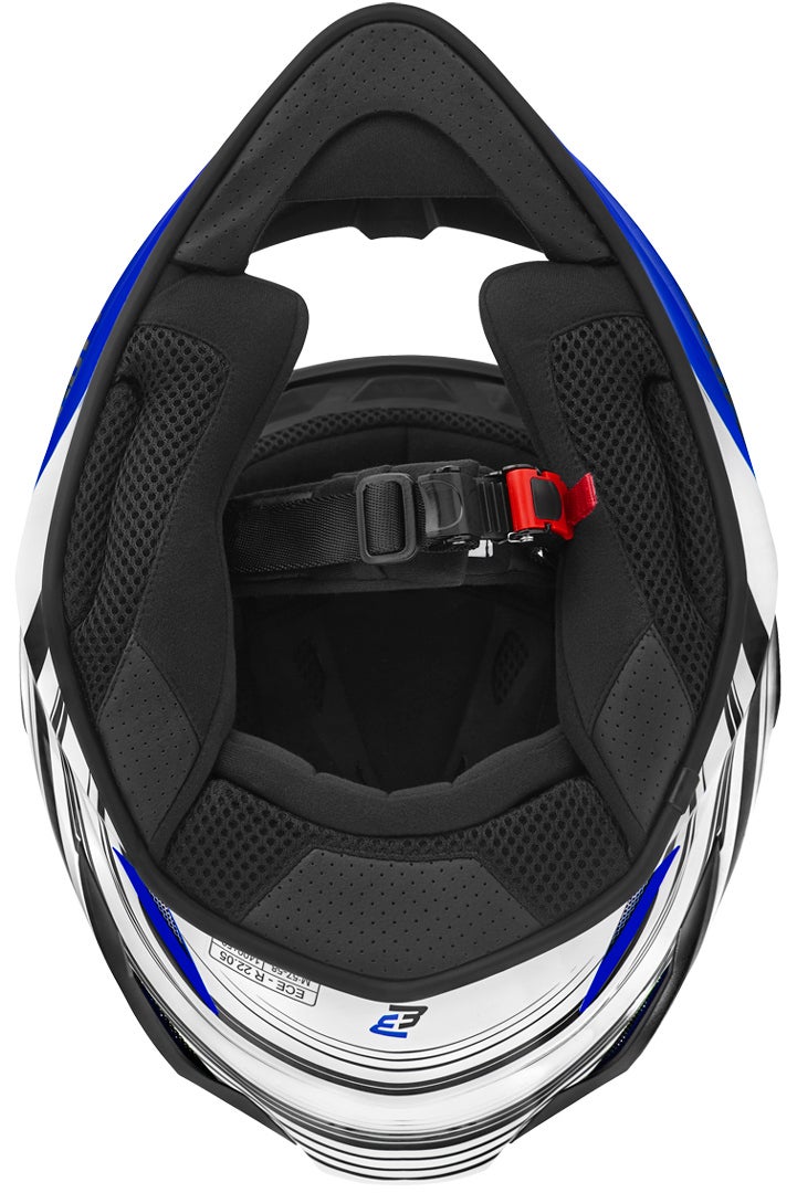 Bogotto V151 Wild-Ride Helm blau/schwarz/weiß M Abbildung 4