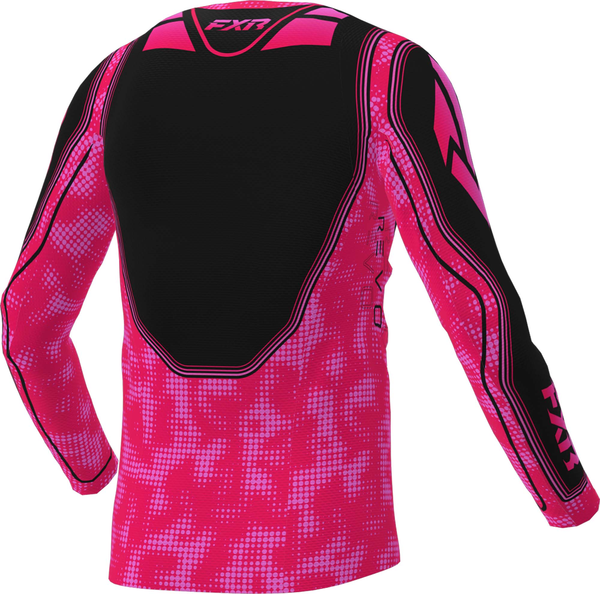 FXR Revo Velocity Motocross trøje sort/pink 2XL Figur 2