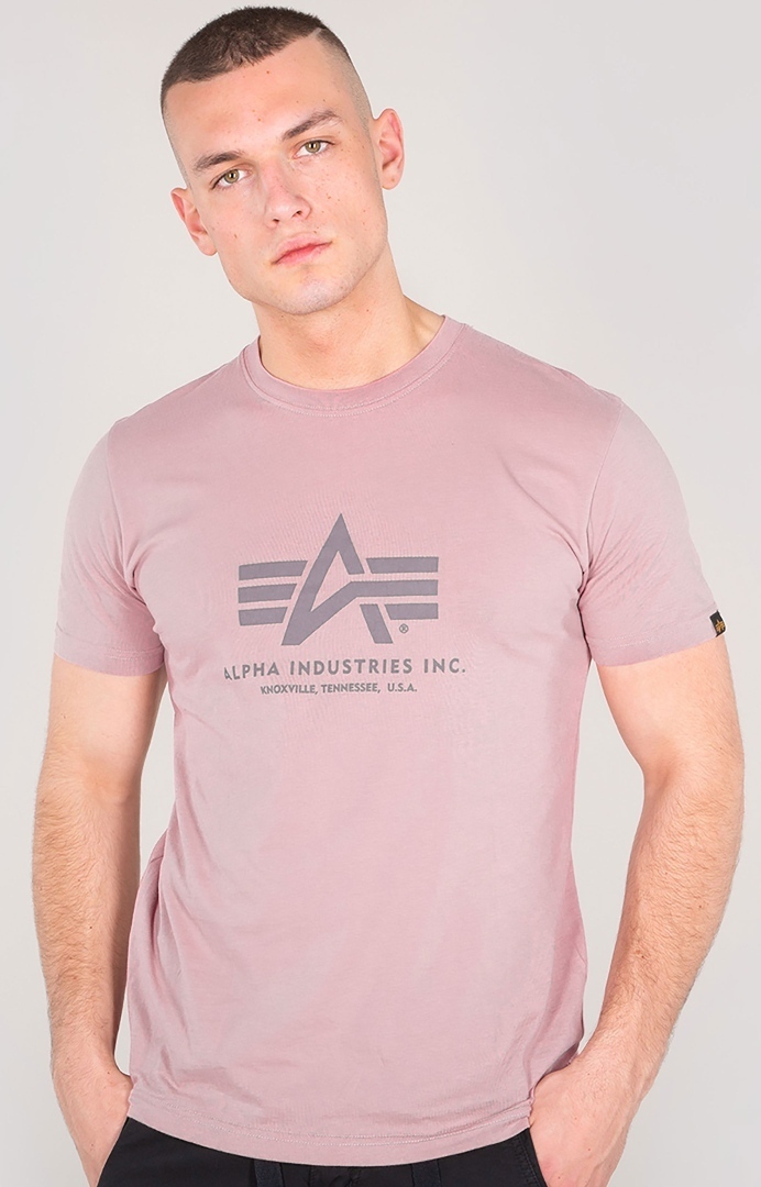 Alpha Industries Basic T-Shirt rosa S Abbildung 1