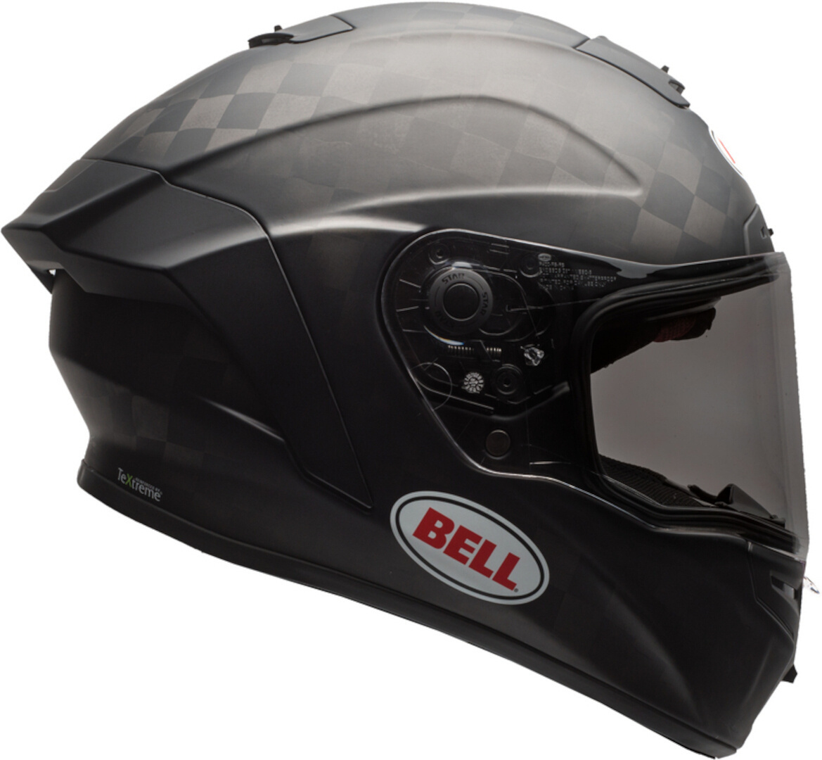 Bell Pro Star FIM 06 Hjälm Black Matt Man (57/58) Figur 2