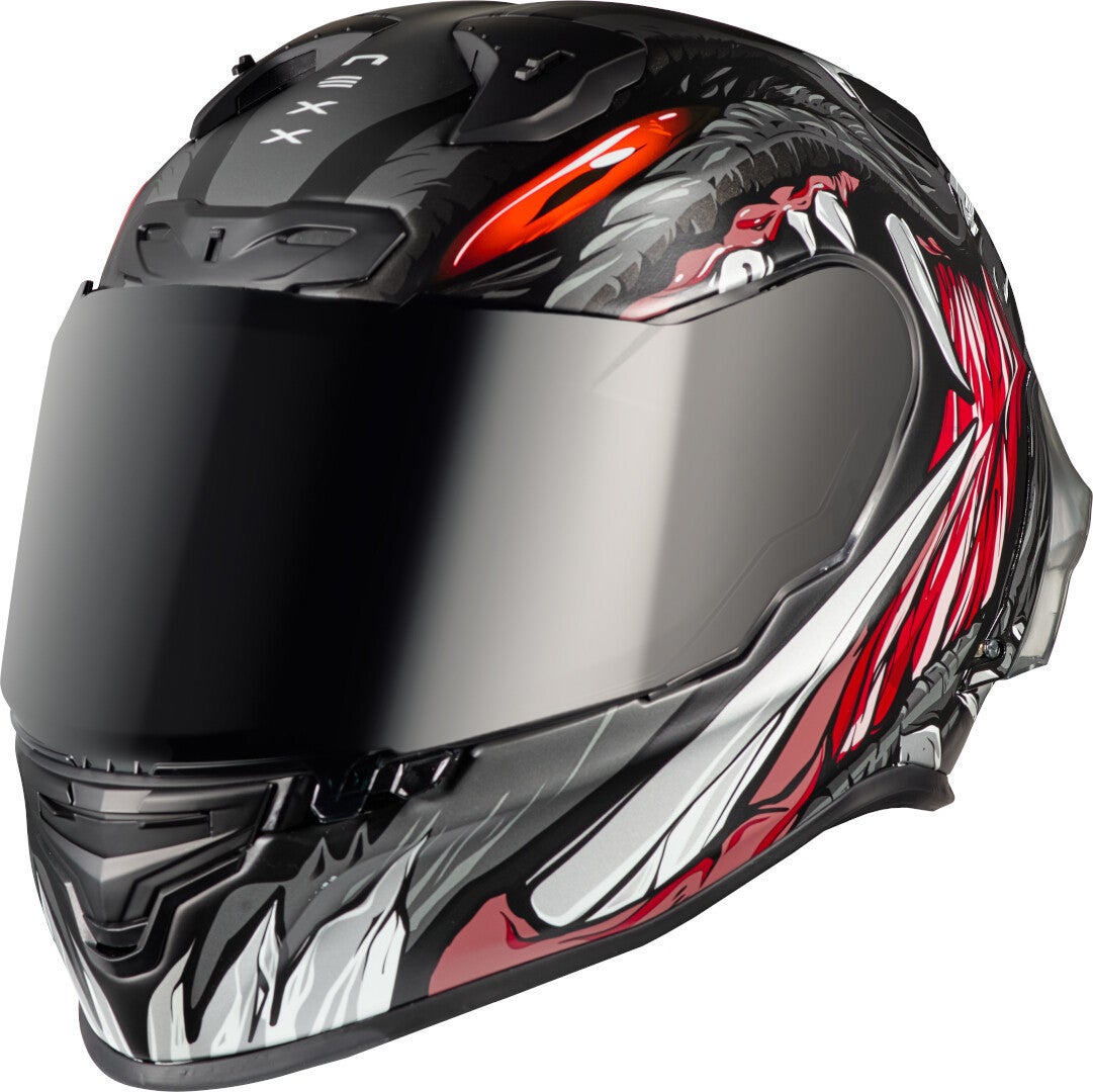 Nexx X.R3R Zorga Casco nero opaco/rosso S (55/56) Figura 2