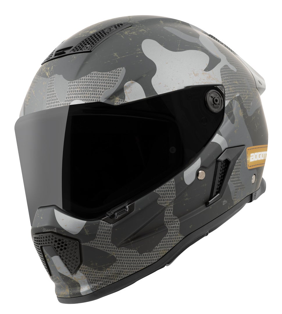 Bogotto Rapto Camo Casco nero opaco/grigio 2XL Figura 1