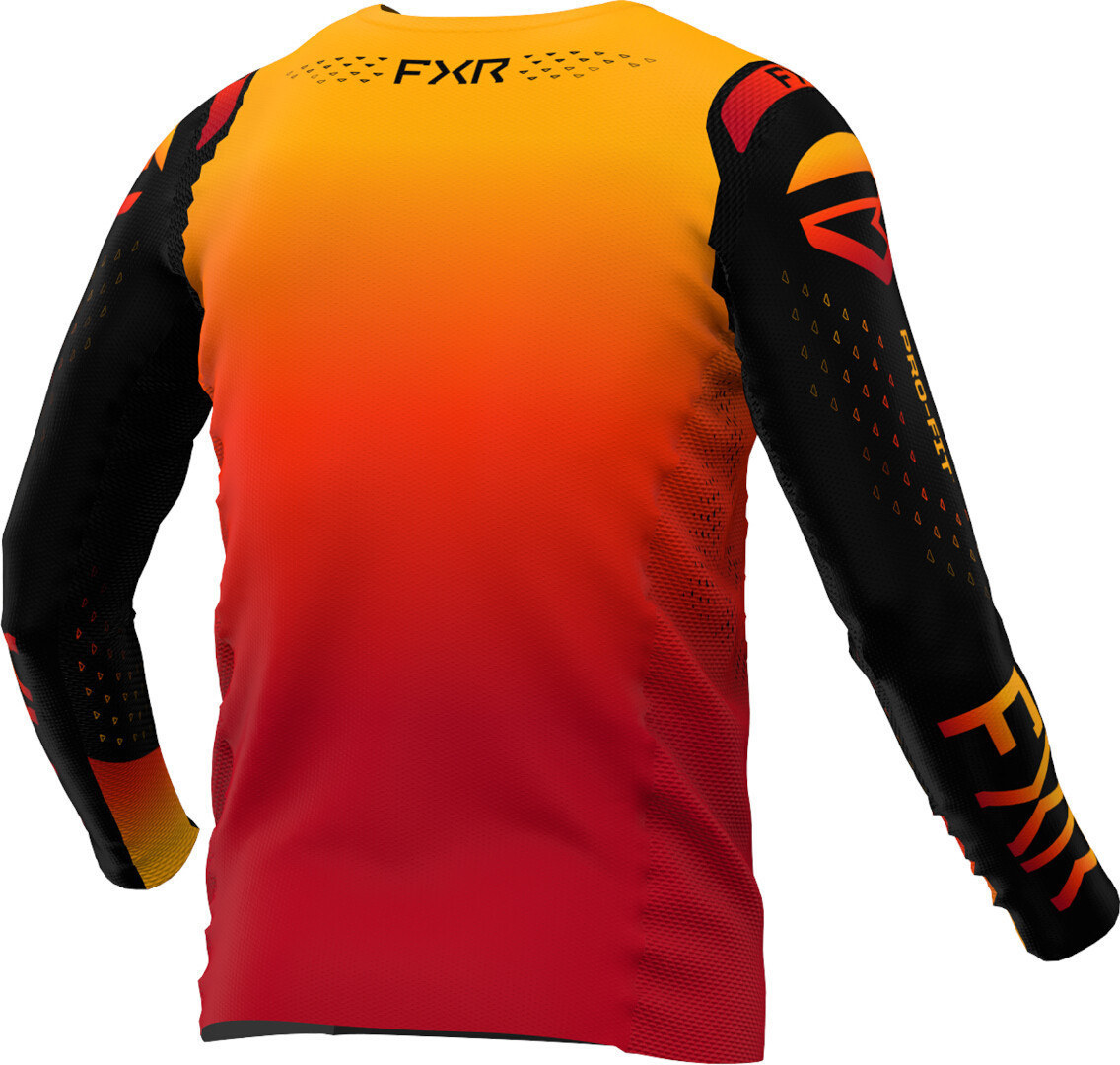 FXR Helium LE Tricou de motocross portocaliu/roșu XXL Figura 2