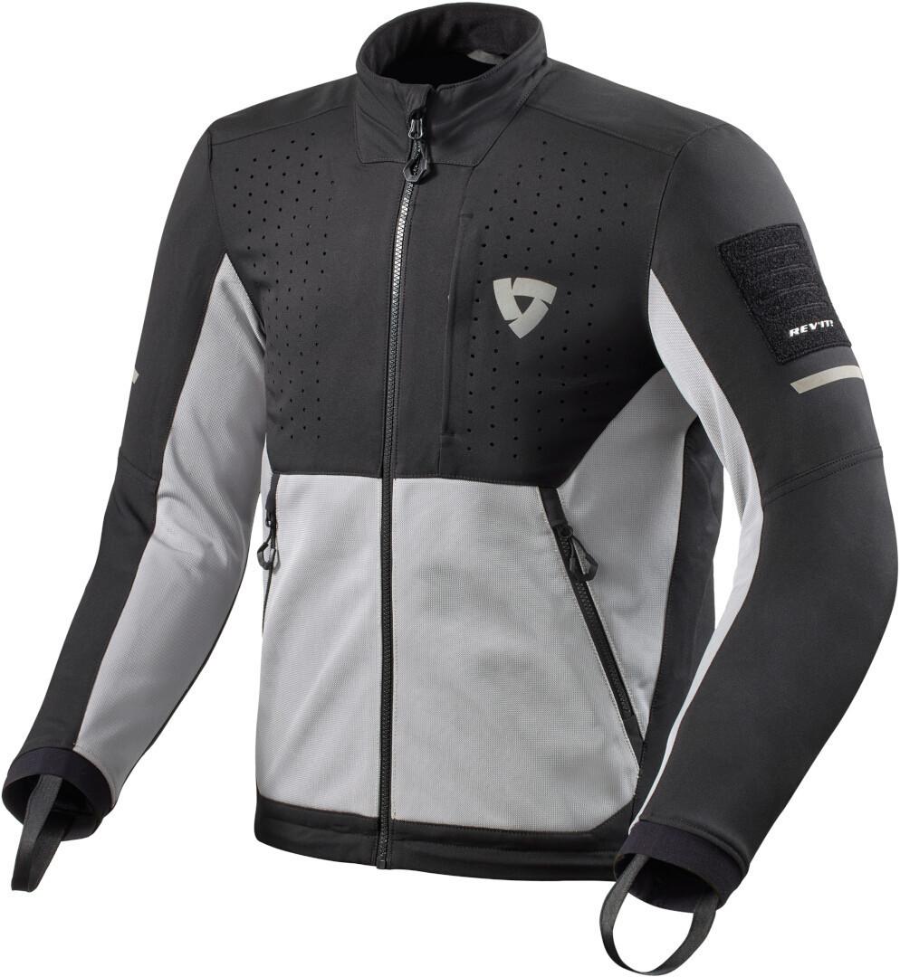 Revit Tectonic H2O vattentät motorcykel textil jacka Svart/grå 4XL Figur 3