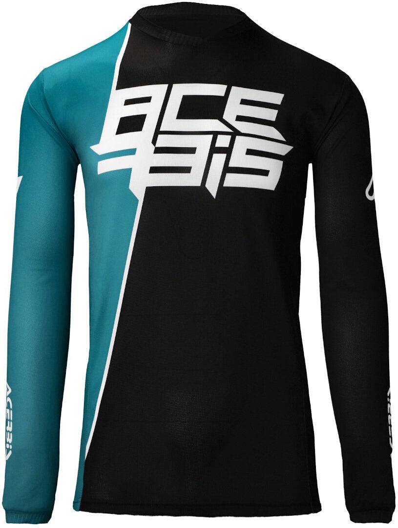 Acerbis MX J-Track 7 Motokrosový dres Černá/tyrkysová 3XL Obrázek 5