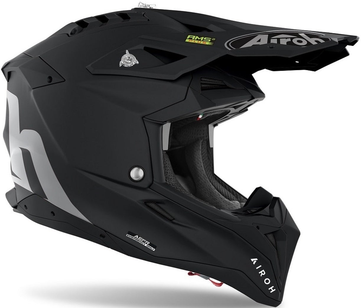 Airoh Aviator 3 Color Casco Motocross nero opaco XL (61/62) Figura 4