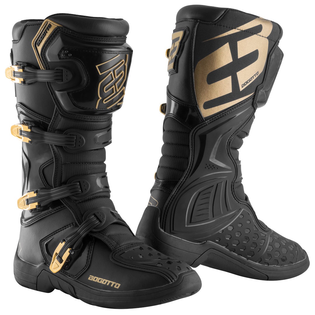 Bogotto MX-5 Bottes de motocross Noir/Or 42 Figure 1