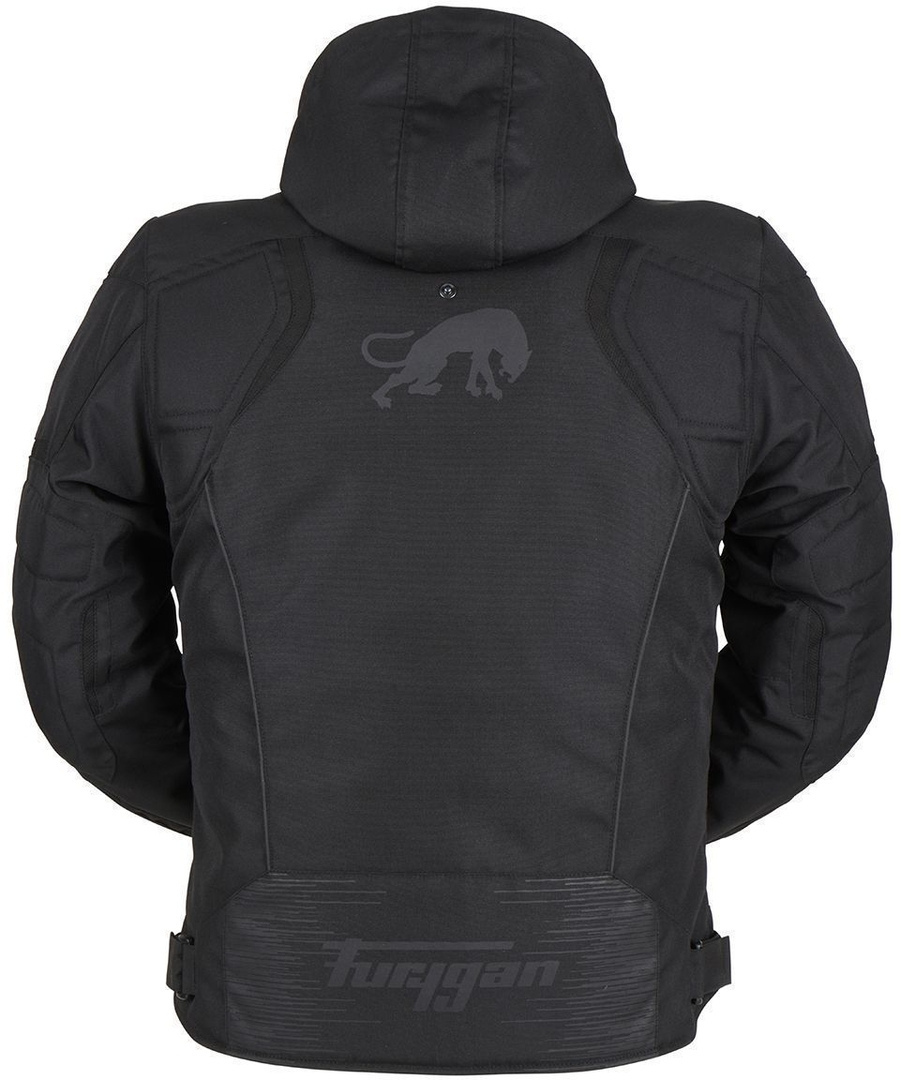 Furygan Shard Waterproof Motorcycle Textile Jacket black 5XL Figure 3